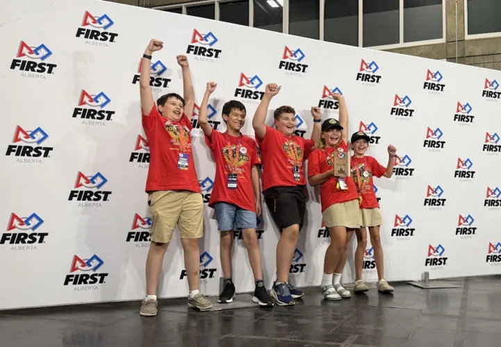 All Saints School robotics teams win Innovate Award at premier event